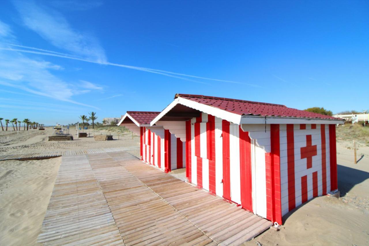 Global Properties, Practico Apartamento Con Piscina En Residencial Brezo Canet Canet d'En Berenguer Екстер'єр фото